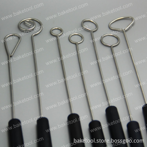 Stainless steel 10pcs Chocolate Dipping Forks Set baking tool